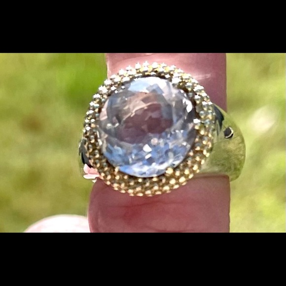 LAGOS Jewelry - *LIKE NEW”--LAGO’S Silver & 18K Gold Caviar Topaz